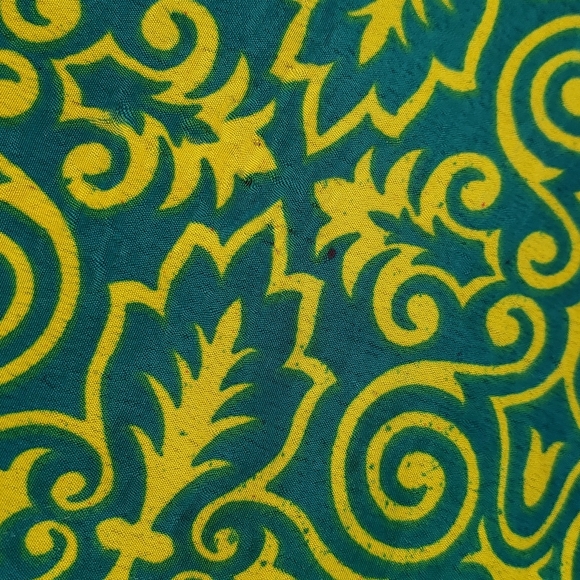 Darn Good Yarn Sari Silk Wrap Skirt Ankle Goddess - Picture 13 of 16